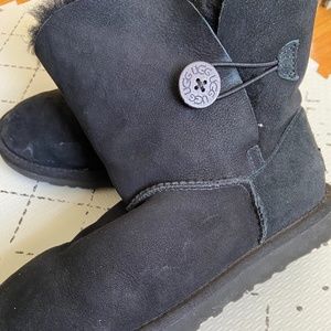 UGG Bailey Button II Suede Water-Repellent Cold Weather Boots